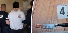 Krwawa jatka przed sklepem w Warszawie. 22-latek dźgnął nożem kuchennym mężczyznę