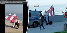 Spacerowicze alarmują służby w Gdyni. "Kto publicznie znieważa, podlega karze"