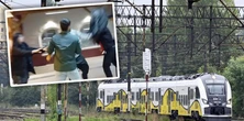 Przerażające sceny w pociągu. Pasażer wpadł w szał. Nagranie niesie się po sieci