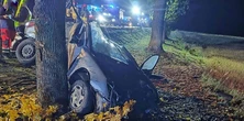 Pędził bez prawa jazdy przez dwa województwa. Podczas pościgu doszło do dramatu