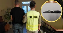 33-latek zaczął napastować pracownicę sklepu. Nagle wyjął nóż