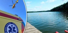 Dramat rozgrywał się na oczach plażowiczów. 10-latek jako jedyny ruszył na pomoc