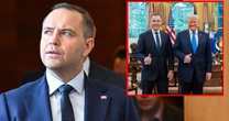 Karol Nawrocki ściska dłoń Donalda Trumpa. Gamechanger czy kapiszon? "To może być ważny argument"
