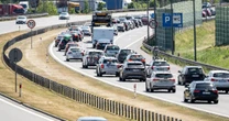 Wypadek na A2. Korek rozciągał się na kilkanaście kilometrów