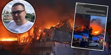 Poszkodowany w dramatycznym pożarze w Ząbkach. "Widziałem jak zaczyna się pożar, myślałem że go ugaszą..."