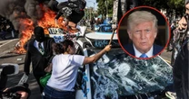Kalifornia w ogniu. "Wy plujecie, my bijemy". Zamieszki przetaczają się przez "złoty stan", Donald Trump nie stroni od brutalnej siły