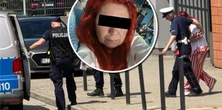 Przesłuchanie patomorfolog z problemami. Nagle wyszła w piżamie i kajdankach