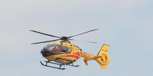 Cztery samochody zderzyły się obok Krosna. Śmigłowiec LPR zabrał ranne dziecko