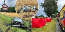 Małżeństwo jechało motocyklem. Walczą o życie. Lądowały dwa śmigłowce LPR
