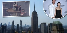 Weszli na szczyt Empire State Building i zaręczyli się. Romantyczny moment przerwała policja