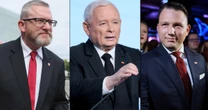 Grzegorz Braun i Jarosław Kaczyński mają wspólny interes. "Tak wygląda zemsta na Mentzenie"