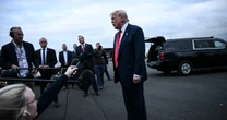 Donald Trump przyleciał do Europy. Nieoficjalna wizyta prezydenta USA