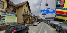 Makabryczne odkrycie w samochodzie przed urzędem gminy. Na miejscu wszystkie służby