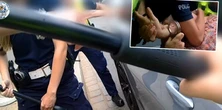 Krzyki, piski i lecące szkło. Szokujące nagranie z zatrzymania 45-latki