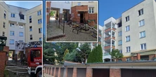 Dramat w Łodzi. W akcji 10 zastępów straży pożarnej