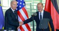 Joe Biden w Berlinie. 