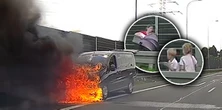 Matka z dziećmi cudem uniknęła śmierci. Przerażające nagranie z A4