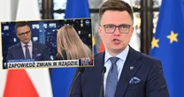 Spięcie Szymona Hołowni i Moniki Olejnik. "Tak zadudniło, że dostał pan tylko 4 proc."