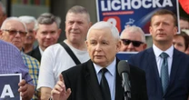 Incydent na konferencji Jarosława Kaczyńskiego. Przerwały mu krzyki