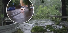 Niebezpieczna komórka burzowa nad Wielkopolską. Strażak: jedno miasto szczególnie dotknięte