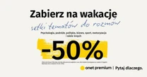Wakacyjna promocja w Onet Premium. Dołącz już teraz! [AUTOPROMOCJA]