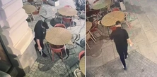 Obrzydliwe, co zrobił w ogródku restauracji w Szczecinie. Wszystko nagrał monitoring