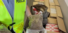 Policjanci zabezpieczyli trefne papierosy i tytoń. 69-latka z zarzutami