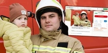 Strażak prosi o pomoc dla synka. Trwa dramatyczna walka o życie 2-letniego Kazia