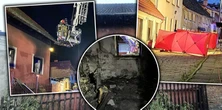 Tragiczny pożar domu w Gniewie. Nie żyją kobieta i 11-miesięczne dziecko