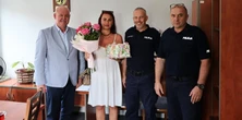 Pani Katarzyna dopadła bandytę z Kolumbii. Tak uhonorowano ją w Kościerzynie