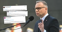 Fala oburzenia po nagraniu TVP Info o Andrzeju Dudzie. "Co za ściek! Do likwidacji"