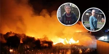 Gigantyczny pożar w Bramkach. Sąsiedzi bali się o swoje życie. "Byłam gotowa do ewakuacji"