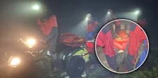 Przez dwie godziny czołgał się, szukając pomocy. Dramatyczna akcja ratunkowa w Bieszczadach