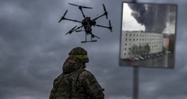 Ukraina uderzyła też w kluczową bazę okrętów atomowych. "Słup czarnego dymu"