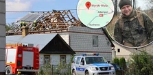 Rosyjski dron spadł na dom. "Droga we wsi zamknięta, szkoła też. Ludzie różnią mówią"