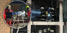 Dramat w Hamburgu. Szpital stanął w ogniu, pacjenci wołali o ratunek przez okna