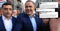 Niespodziewany gość na wiecu Karola Nawrockiego wywołał burzę w sieci. Padają ostre oskarżenia
