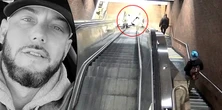 Umierał wciągnięty przez ruchome schody. Obok jak gdyby nigdy nic przechodzili ludzie