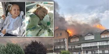 Dramat rodziny po pożarze w Ząbkach. Dziewczynka straciła sprzęt ratujący jej życie