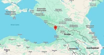 Pierwszy rosyjski okręt wpłynął do portu w Abchazji, gdzie Rosja buduje bazę