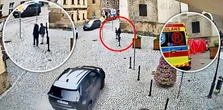 Tak zginęli 9-letni Natan i jego tata. Szokujące nagranie w sieci. Jeszcze próbował ratować syna