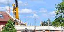 Tragedia w Częstochowie. Kilkutonowa płyta runęła wprost na pracownika