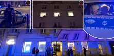 Huczna impreza przy Marszałkowskiej. Z okien poleciały w stronę policji szklane butelki