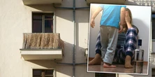 Matka chciała wyskoczyć przez balkon po alkohol. W domu przerażony synek