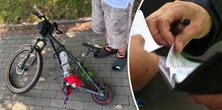 Gdy rodzice plażowali, 12-latek śmigał BMX-em na trytytki. Interweniowała policja