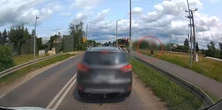 Centymetry od śmierci. Policja pokazała nagranie