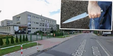 Dziewczynki schroniły się w szkole w Limanowej. Według świadków 13-latek trzymał w ręku nóż