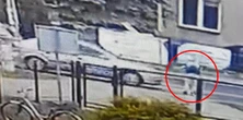 Groźny wypadek w Osieku. Senior potrącił dziecko. Nagranie przeraża