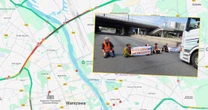Protest Ostatniego Pokolenia. Duże utrudnienia w ruchu