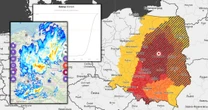 Rośnie zagrożenie powodziowe w powiecie tatrzańskim. Sprawdź, gdzie pada [RELACJA NA ŻYWO]
